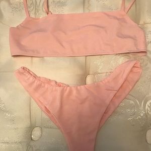 ☀️Two piece baby pink bikini *Updated photos!*☀️
